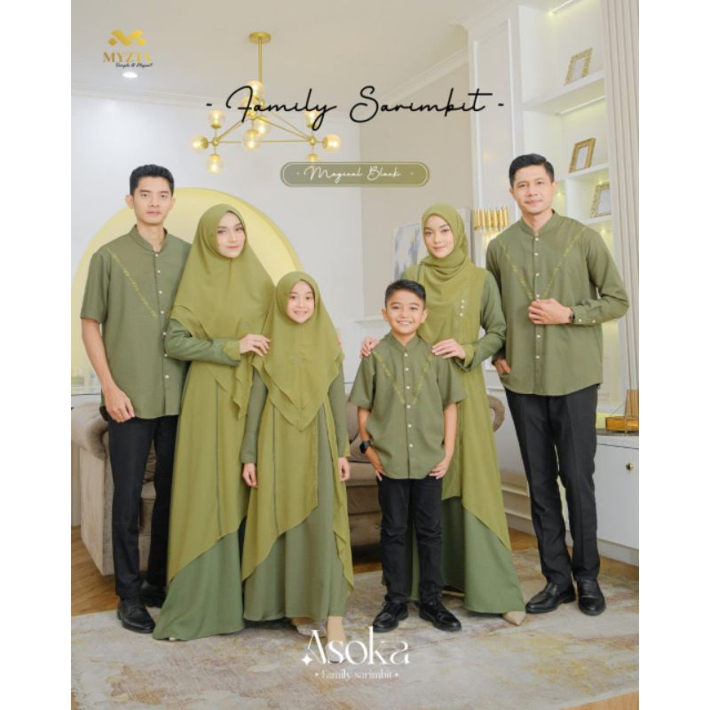 PRE ORDER // FAMSET ASOKA // MYZTA // INAYA // COUPLE KELUARGA