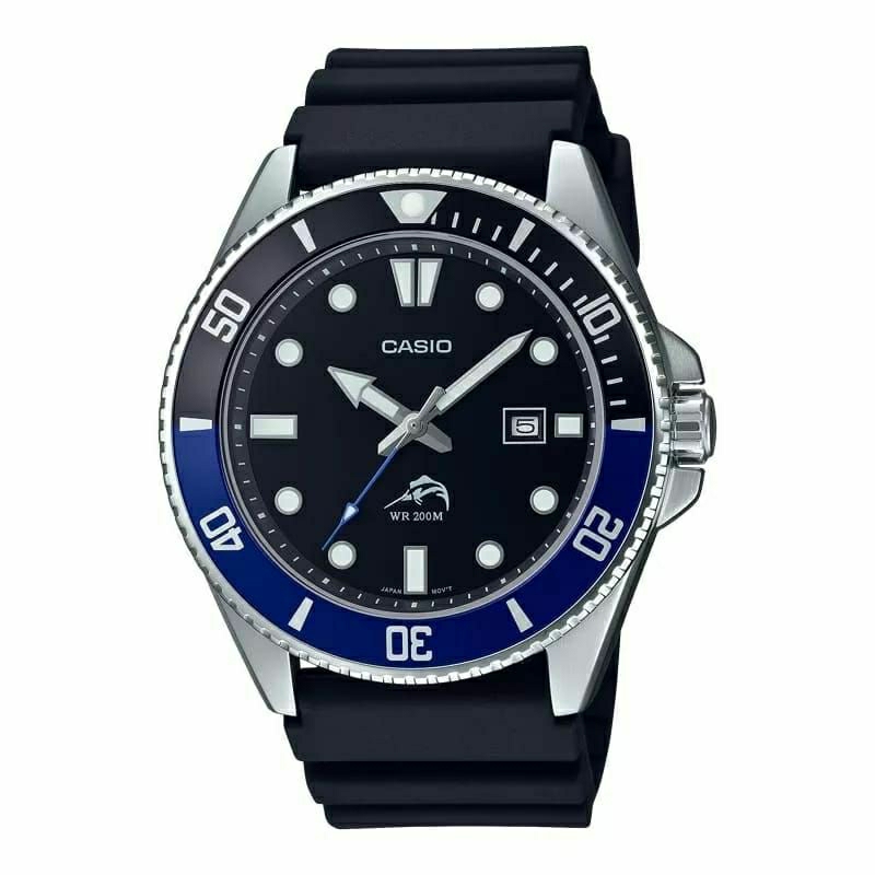 Terviral Jam Tangan Casio Rubber Stainliss Submariner Terlaris Bahan Case Terlaris