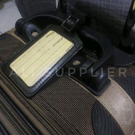 BAG TAG LUGGAGE TAG KULIT SINTETIS GANTUNGAN TAS KULIT SINTETIS / GANTUNGAN TAS KULIT / TAG KOPER / GANTUNGAN KOPER KULIT / BAG HANGER / TRAVEL BAG TAG / TALI GANTUNGAN TAS KULIT SINTETIS / GANTUNGAN UNTUK DITAS KULIT