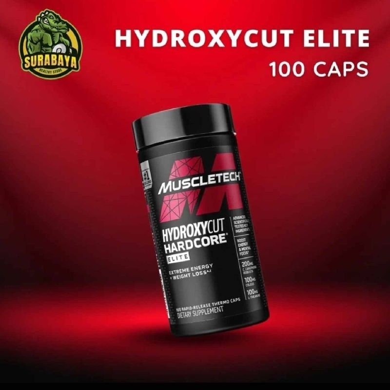 Muscletech Hydroxycut Elite Hardcore Capsules Ecer Eceran Hydro Hydroxicut Hidroxicut Elite Keteng 1 Kapsul