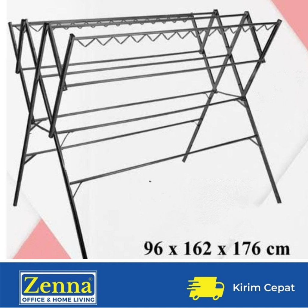 Zenna Rak Jemuran/Rak Handuk/Jemuran Pakaian