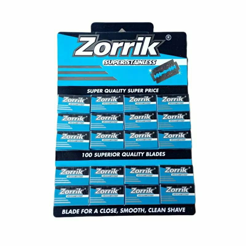 SILET Cukur ZORRIK SUPER PLATINUM Silet cukur KUMIS Silet Cukur Alis Mata Silet Cukur BarberShop