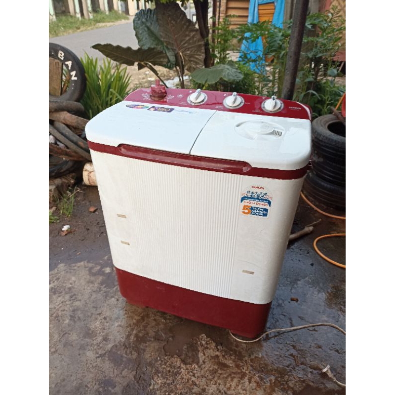 Mesin cuci 2 tabung mesin cuci bekas mesin cuci second mesin cuci murah