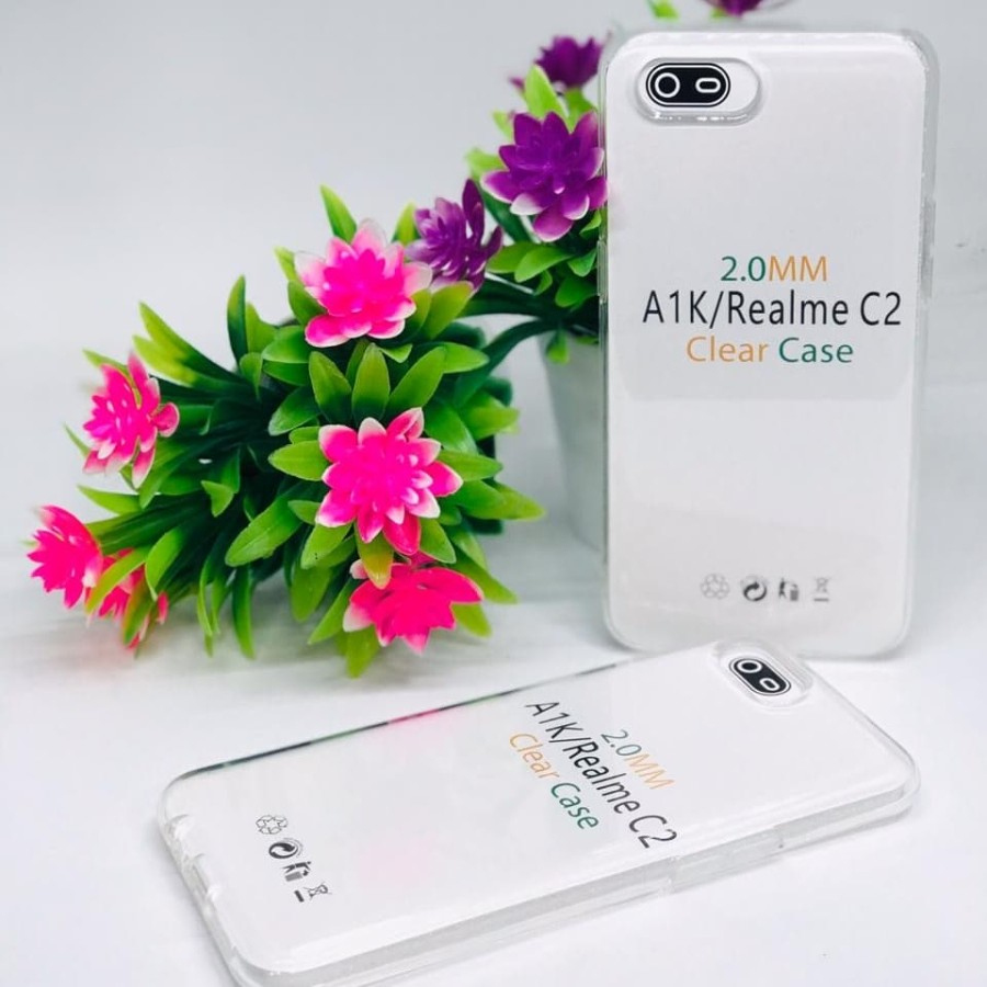 Case Hp For OPPO A1k Casing Clear HD SoftShell Bening Jelly Softcase