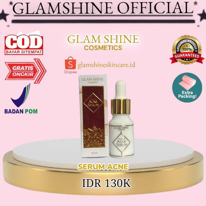 Serum Acne Jerawat Glamshine Glamshineofficial Glamshine official store Glam Shine Glame shine Glams