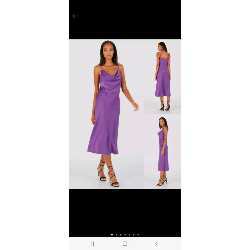 CONBIPEL Satin Cocktail Dress - 3747