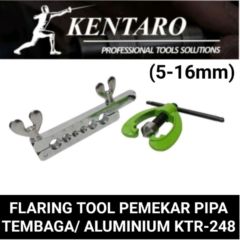 FLARING TOOL /ALAT PEMEKAR PIPA AC KTR-248 (5-16mm) KENTARO.