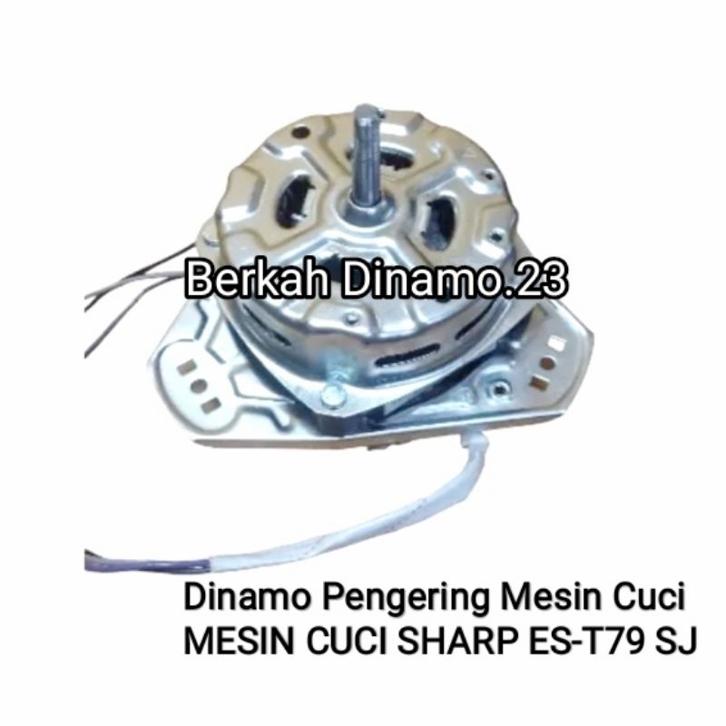 Dinamo Spin Pengering Mesin Cuci SHARP ES-T79 / ES-T79SJ Motor Dinamo Pengering Sharp Es T79