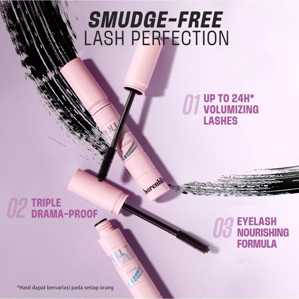 BNB BARENBLISS Roll To Volume MASCARA - MASKARA BNB MURAH