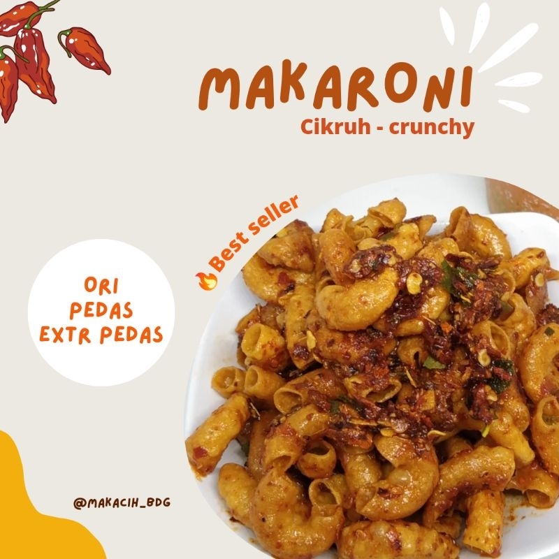 

MAKARONI CIKRUH SPIRAL 100 GRAM makacih_bdg