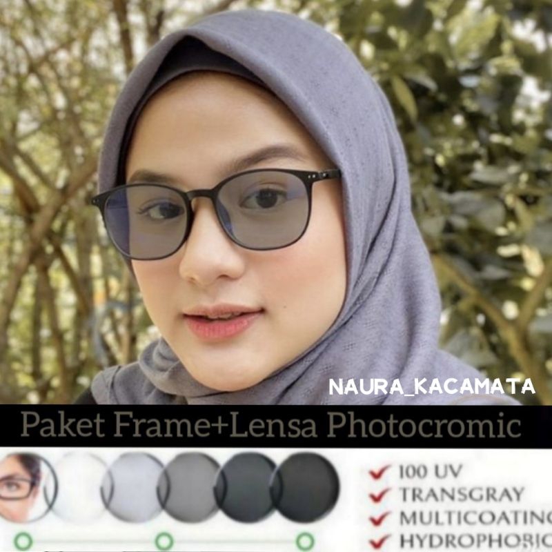 Kacamata minus | Kacamata Lentur |  Kacamata Photocromic kode 2130