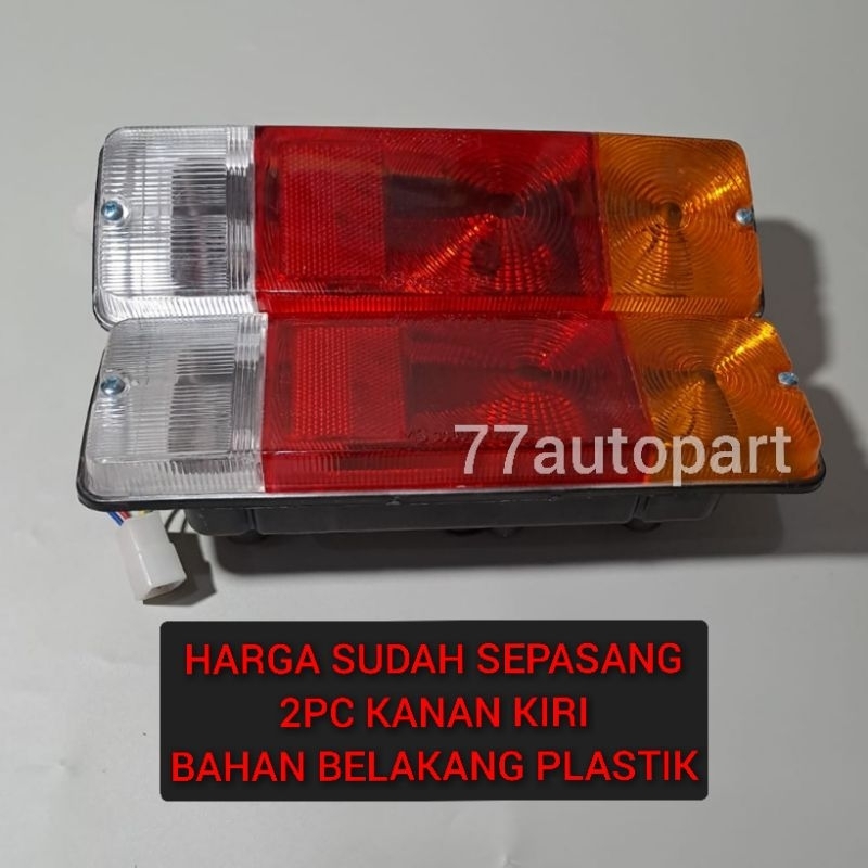 stoplamp kijang kapsul pick up 7k bahan belakang plastik harga sudah sepasang