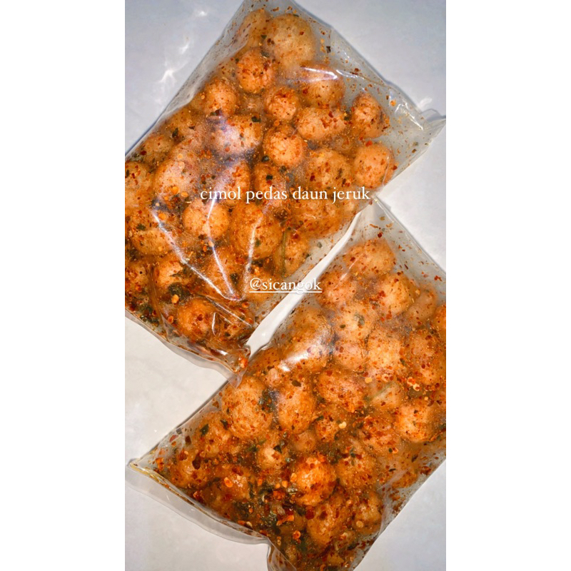 Cimol kering pedas 100gr