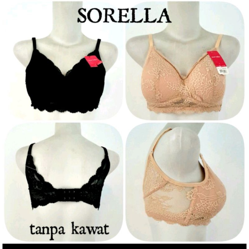 sorella bra tanpa kawat, busa sedang s10-55V