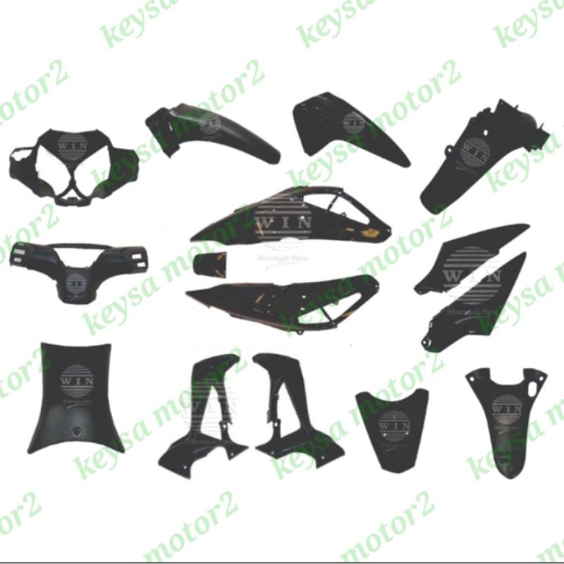 full set body komplit set body supra x 125 2007 - 2013 supra batman