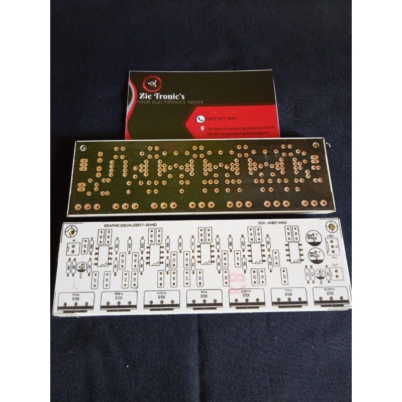 PCB EQUALIZER 7 POT FIBER BY ANISTARDI