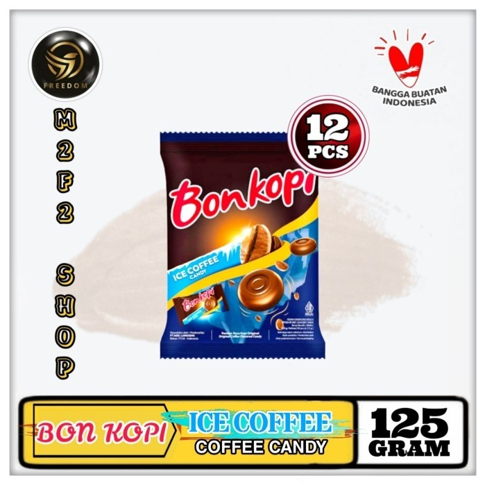 

Permen Bonkopi Ice Coffee Candy | Es Kopi Hitam - 125 gr (Kemasan 12 Pack)