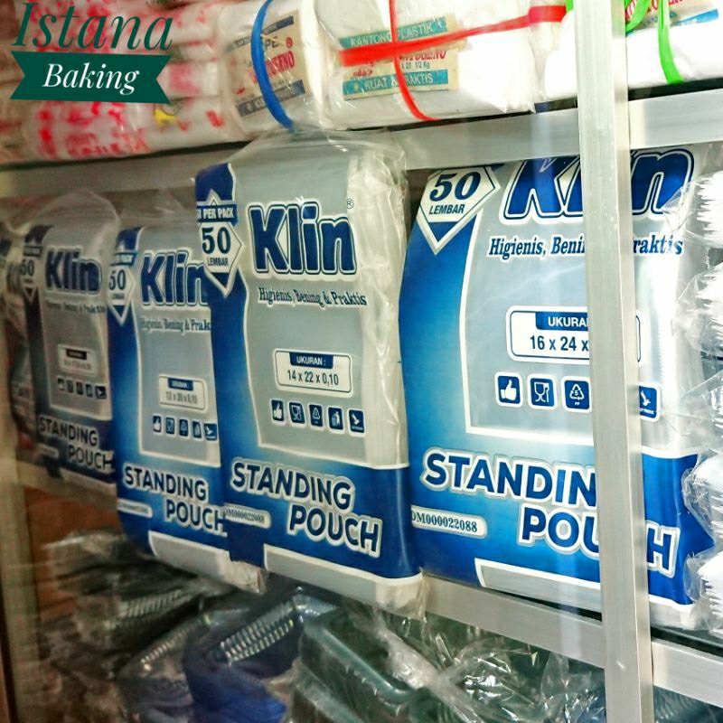 Standing Pouch Klin Bening Higienis Praktis Foodgrade Tebal Berkualitas