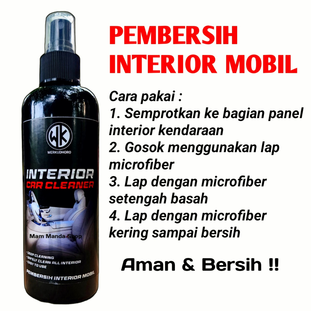 Pembersih Interior Mobil / Jok Plafon Dasboard Doortrim /