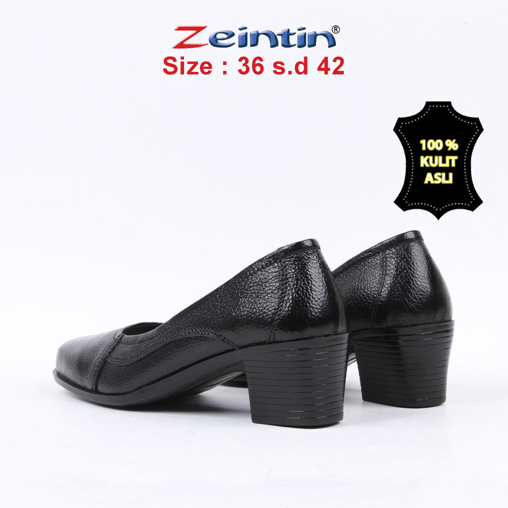 Zeintin - Sepatu Pantofel Wanita Zeintin Sepatu Wanita Kulit Sepatu Formal Kasual BJ