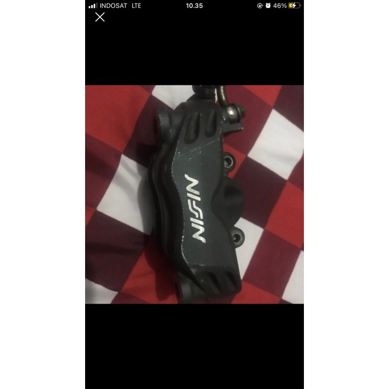 Kaliper 4 Piston Kiri Nissin Original Copotan Moge