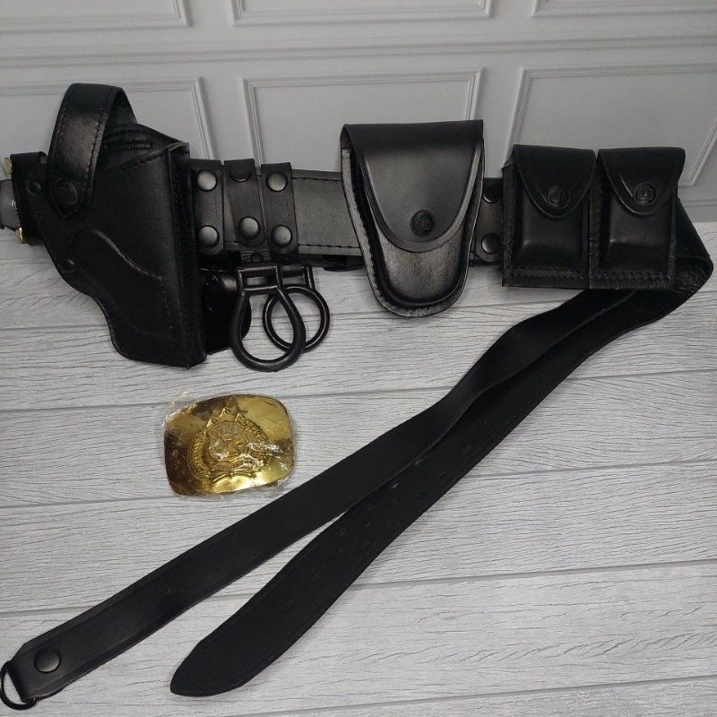 Kopel PDL SUS Sabhara Kulit Ori Polri Jatah Sabhara 1 Set