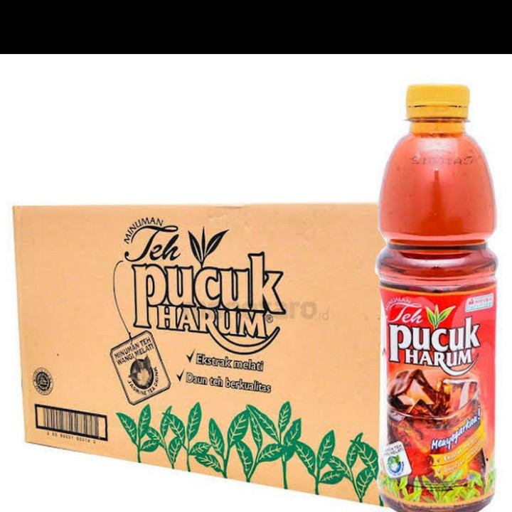 

teh pucuk harum 350ml less sugar 350 ml teh melati kartonan isi 24