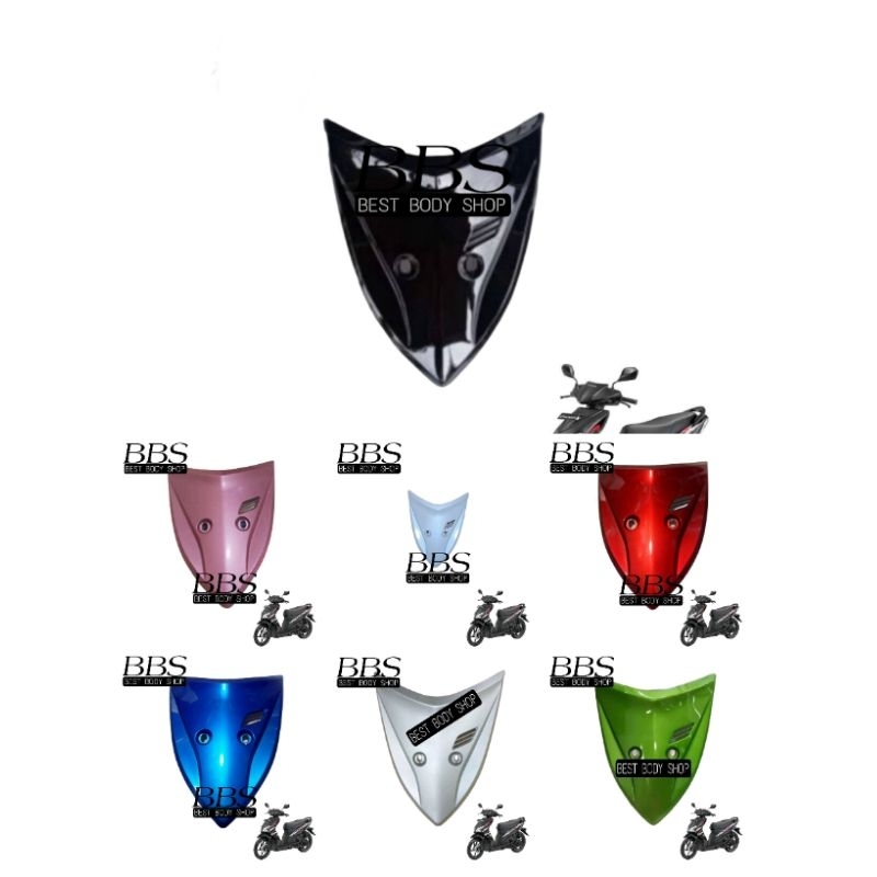 Cover Body Dasi Kecil Depan Honda Vario 110 Lama Karbu | Bodi Panel Tameng Kecil Depan Vario 110 Old