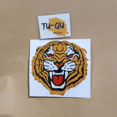 Sticker kepala harimau