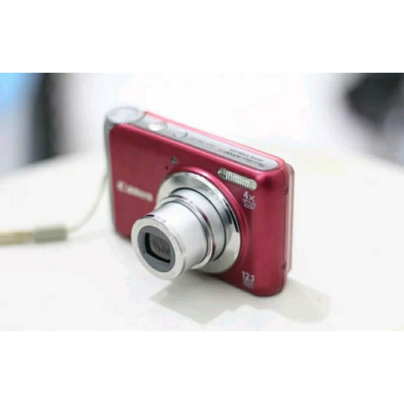 Kamera Pocket Canon Power Shot A3100 IS Merah