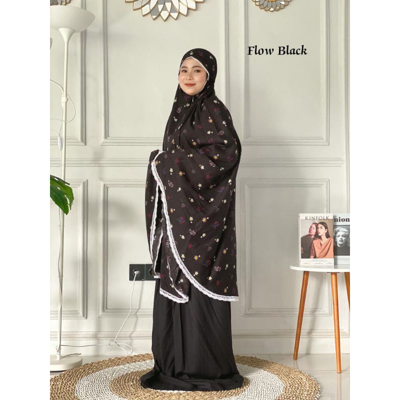 COD Mukena Rayon 2 in 1 Dewasa Jumbo Termurah