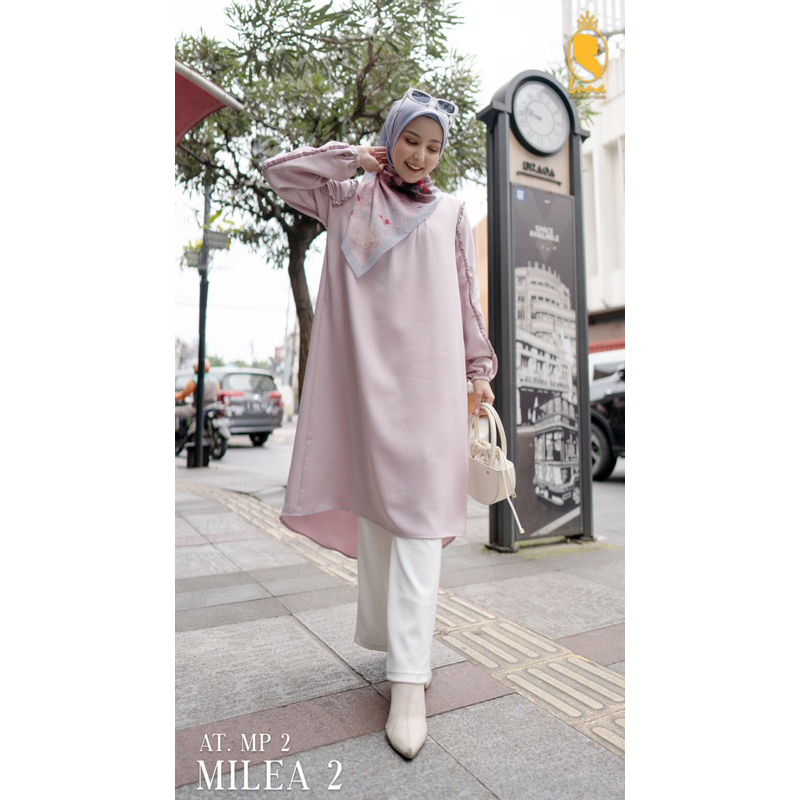Long Tunik Milea 02 | Luna Hijab  Official | Luna Hijab Is Our Crown | Fashion Muslim