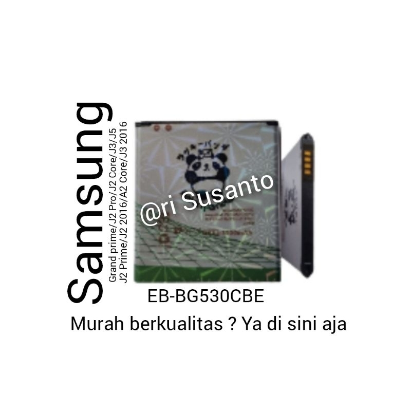 Baterai Rakkipanda Samsung Galaxy J2 Pro J250F/J2 Prime/J2 Core SM-J260G/J Docomo SC-02F N075T Doubl