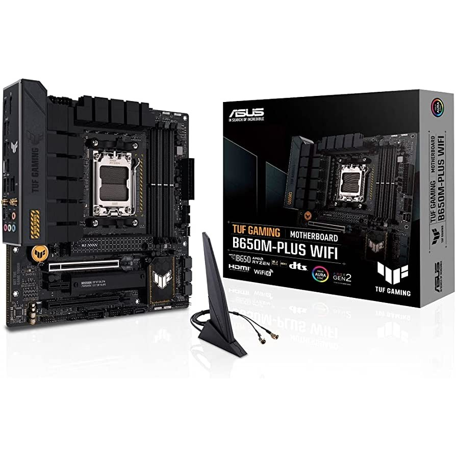 ASUS TUF GAMING B650M-PLUS WIFI (AMD B650, DDR5, AM5)