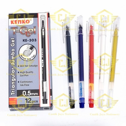

PULPEN KENKO T-GEL (TRIANGULAR JUMBO)