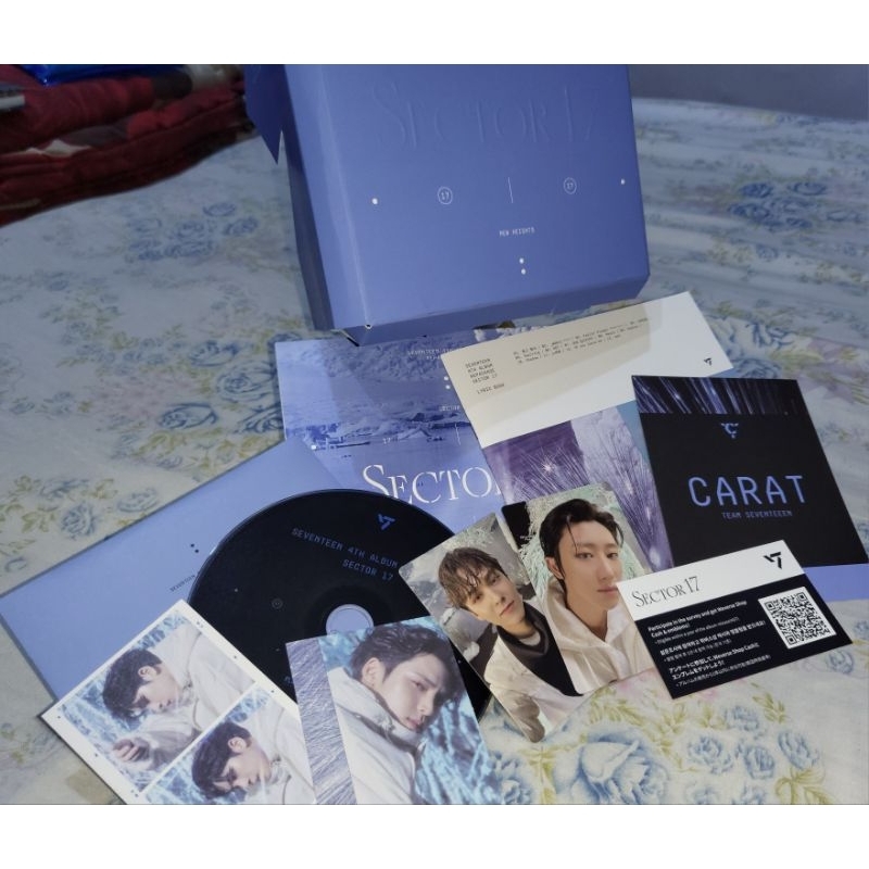 Album Seventeen Sector 17 Fullset Unsealed