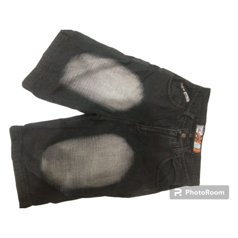 CELANA DENIM 3/4 VINTAGE BLACK WALL EMWE CONCEPT