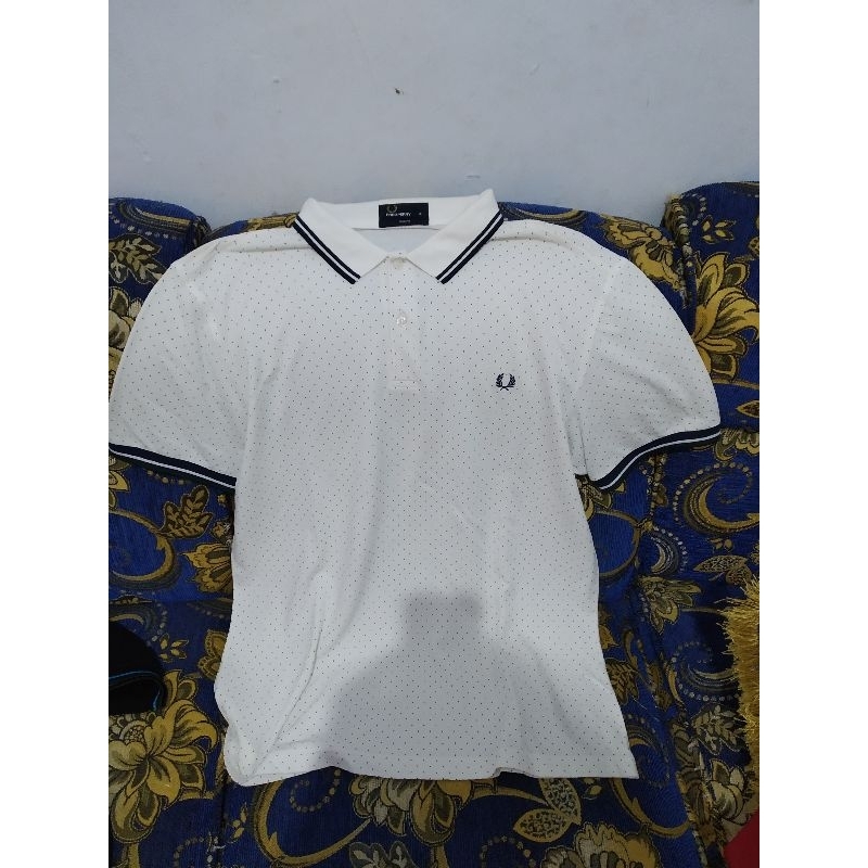 FRED PERRY POLCADOT BEKAS SECOND