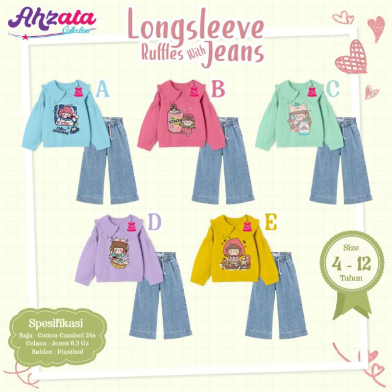 Set Levis Anak Ahzata / Fashion Anak