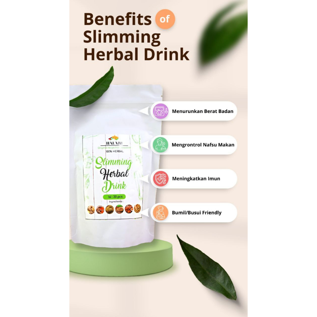 Slimming Herbal Drink Pelangsing Herbal Diet  Halabi
