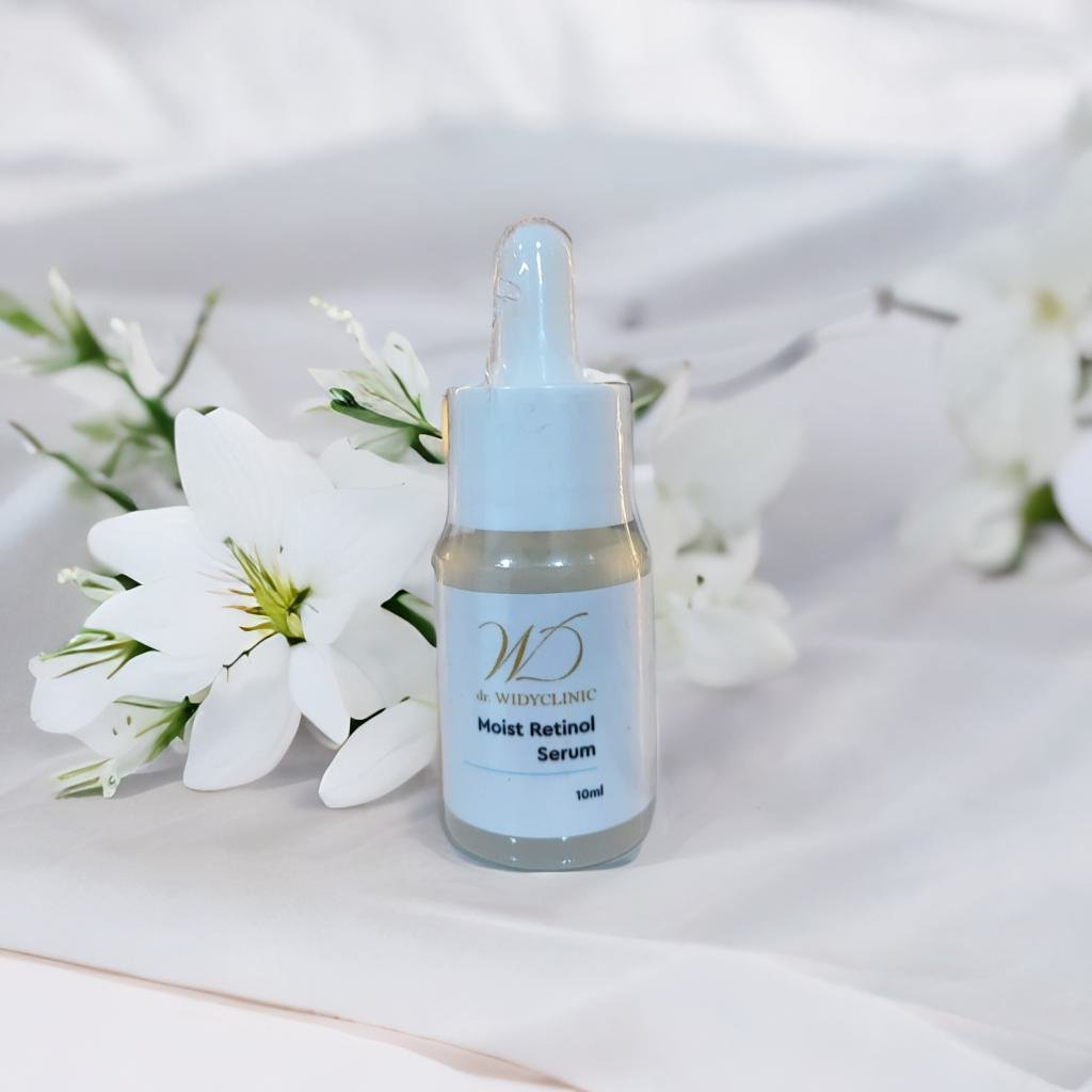 Moist Retinol Serum Dr Widy Clinic Anti Aging Flek Mengencangkan Mencerahkan Melembabkan Kulit Wajah BPOM Cocok Untuk Semua Jenis Kulit