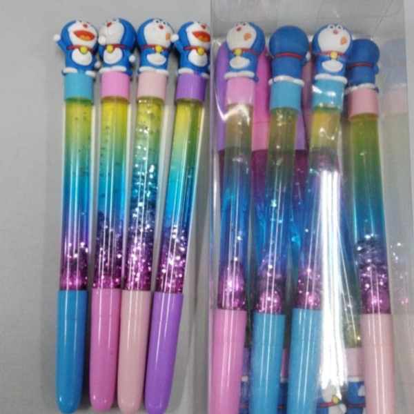 

Dijual pen gel gliter air warna warni Doraemon fulbody isi 12 pcs Murah