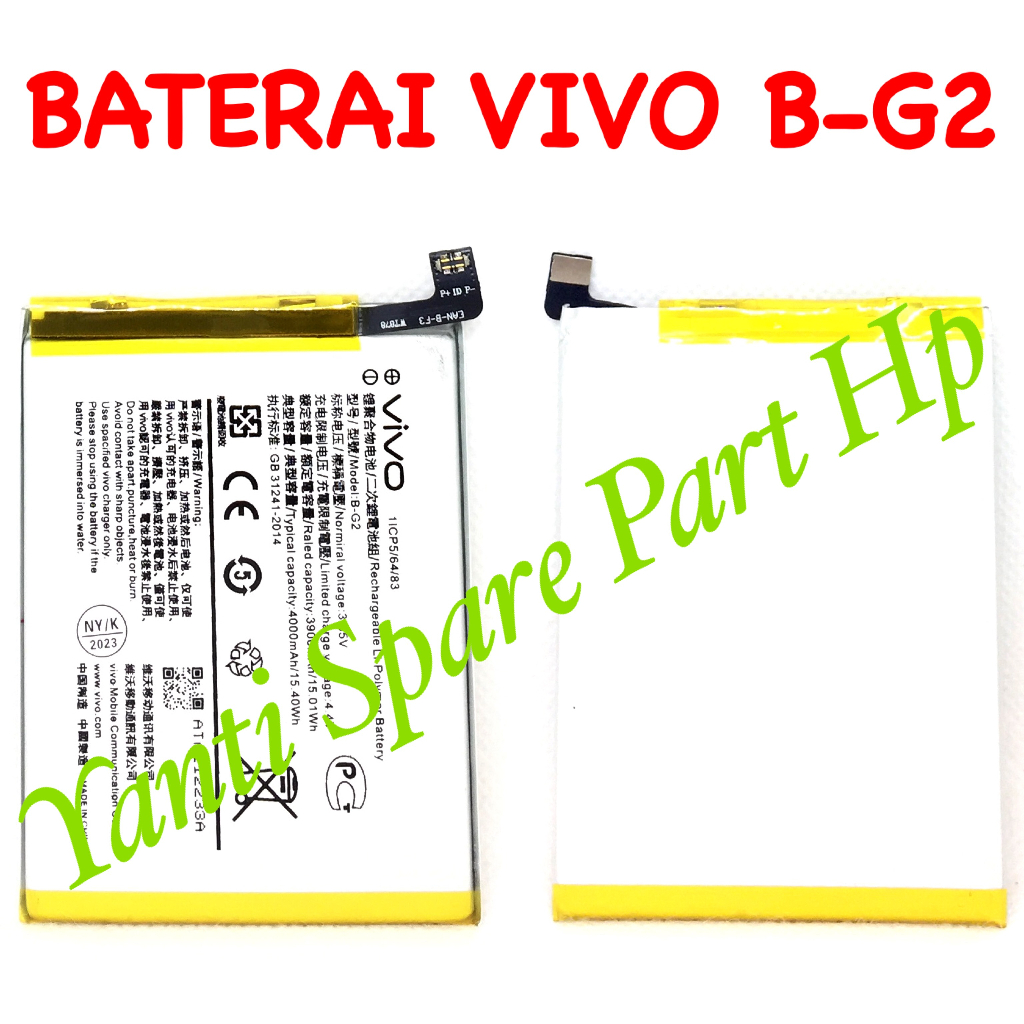 Baterai Vivo V15 B-G2 BG2 Original New