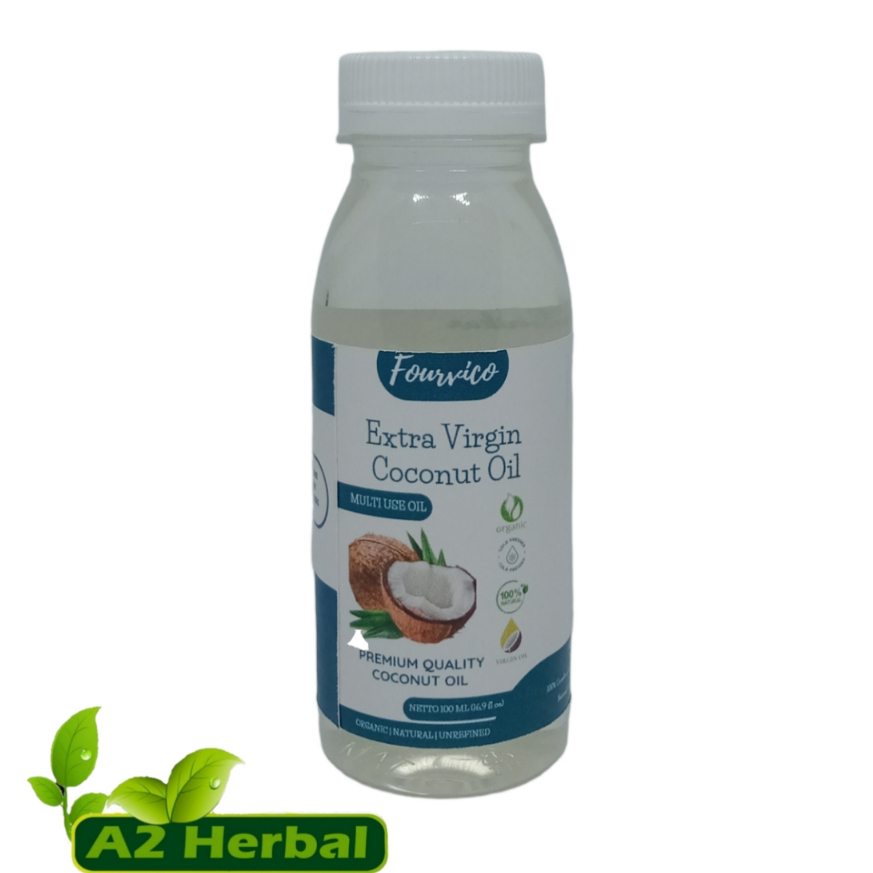 

VCO Fourvico | Extra Virgin Coconut Oil | Minyak Kelapa Murni - 100ml