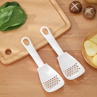 Sendok Centong Sodet Spatula Saringan Multifungsi / Colander Spoon Multipurpose Centong Nasi All In One / Centong Nasi / Pemisah Kuning Telur / Penumbuk Kentang / Penyaring Pasta Daging Sayur / Penghancur [MF