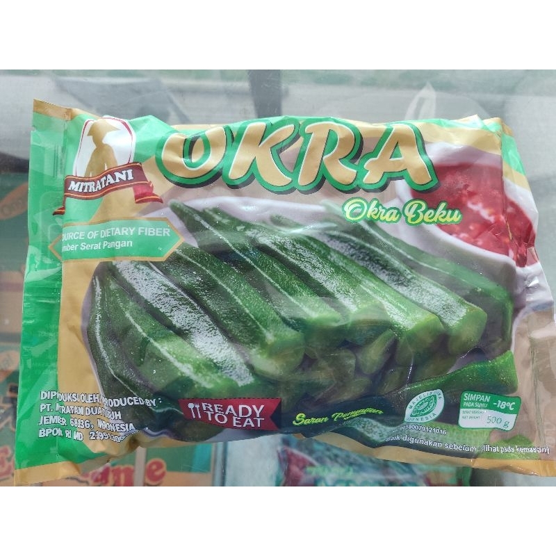 

Okra Segar ready to eat Mitratani Jember