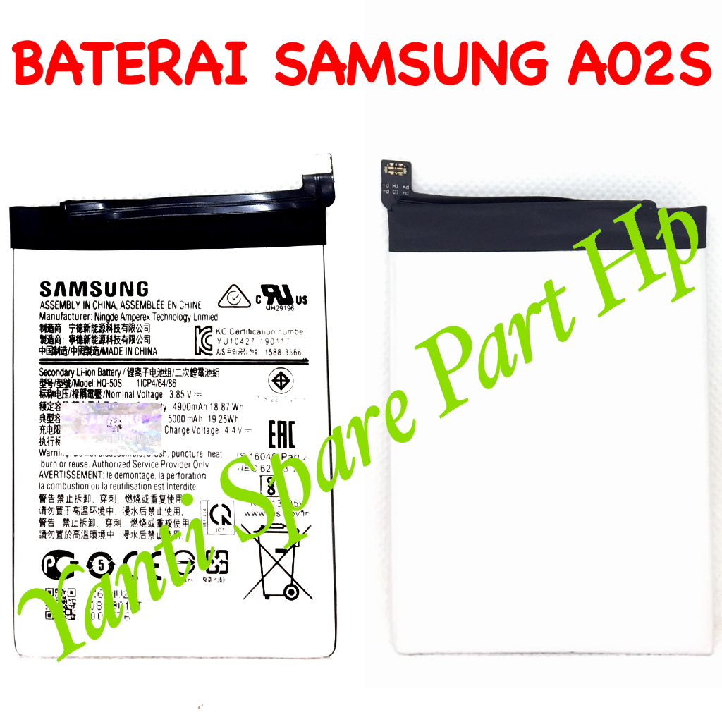 Baterai Samsung A02S A03S HQ-50S  Original Terlaris New
