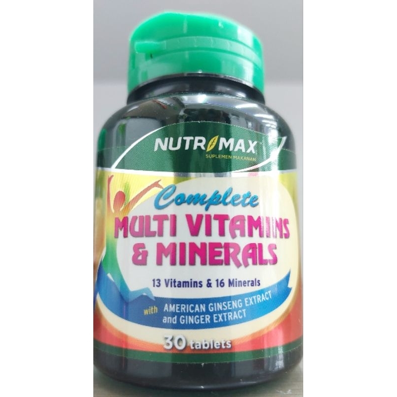 Nutrimax Complete Multivitamin & Mineral