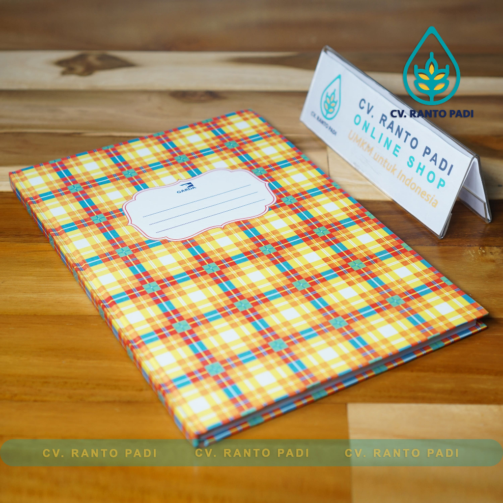 

BUKU BESAR / LOGBOOK / BUKU GARDA / BUKU FOLIO