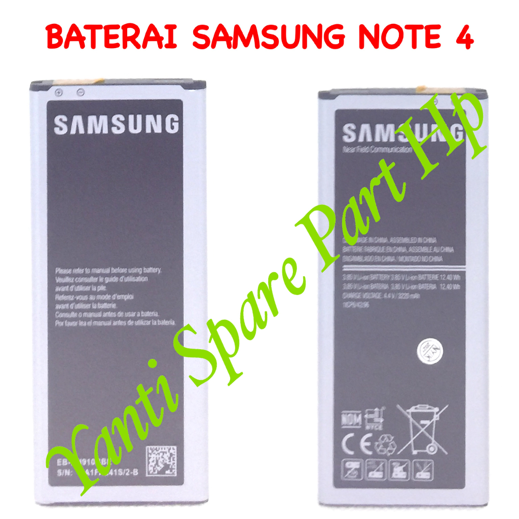 Baterai Samsung Note 4 N910  Original